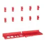 Kit de cajas de almacenaje 34 pzas paneles de pared rojo negro von , Werkzeugschränke - Ref: Foro24-150811, Preis: 28,27 €, R...