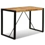 Mesa de comedor de madera maciza de mango rugosa 120 cm von , Küchen- und Esstische - Ref: Foro24-243996, Preis: 183,61 €, Ra...