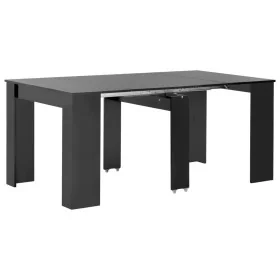 Mesa de comedor extensible negro brillante 175x90x75 cm von , Küchen- und Esstische - Ref: Foro24-283732, Preis: 251,23 €, Ra...