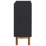 Aparador de madera maciza de acacia y MDF 90x33,5x8 cm by , Sideboards - Ref: Foro24-289906, Price: 250,45 €, Discount: %