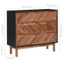 Aparador de madera maciza de acacia y MDF 90x33,5x8 cm by , Sideboards - Ref: Foro24-289906, Price: 250,45 €, Discount: %