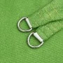 Toldo de vela HDPE verde claro 160 g/m² 2,5x3 m by , Umbrellas - Ref: Foro24-311287, Price: 25,39 €, Discount: %