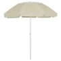 Sombrilla de playa amarillo arena 300 cm by , Umbrellas - Ref: Foro24-314715, Price: 40,37 €, Discount: %
