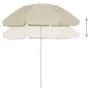Sombrilla de playa amarillo arena 300 cm by , Umbrellas - Ref: Foro24-314715, Price: 40,37 €, Discount: %