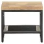 Mesa auxiliar de madera maciza de mango 40x40x35 cm by , Side tables - Ref: Foro24-320241, Price: 61,47 €, Discount: %
