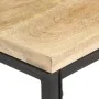 Mesa auxiliar de madera maciza de mango 40x40x35 cm by , Side tables - Ref: Foro24-320241, Price: 61,47 €, Discount: %