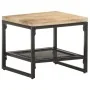 Mesa auxiliar de madera maciza de mango 40x40x35 cm by , Side tables - Ref: Foro24-320241, Price: 61,47 €, Discount: %