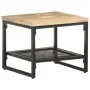 Mesa auxiliar de madera maciza de mango 40x40x35 cm by , Side tables - Ref: Foro24-320241, Price: 61,47 €, Discount: %