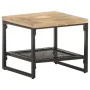 Mesa auxiliar de madera maciza de mango 40x40x35 cm by , Side tables - Ref: Foro24-320241, Price: 61,47 €, Discount: %
