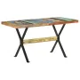 Mesa de comedor de madera maciza reciclada 140x70x76 cm by , Kitchen and dining tables - Ref: Foro24-321607, Price: 209,05 €,...
