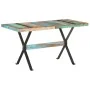 Mesa de comedor de madera maciza reciclada 140x70x76 cm by , Kitchen and dining tables - Ref: Foro24-321607, Price: 209,05 €,...