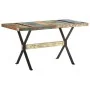 Mesa de comedor de madera maciza reciclada 140x70x76 cm by , Kitchen and dining tables - Ref: Foro24-321607, Price: 209,05 €,...