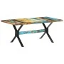 Mesa de comedor de madera maciza reciclada 180x90x76 cm von , Küchen- und Esstische - Ref: Foro24-321611, Preis: 362,37 €, Ra...