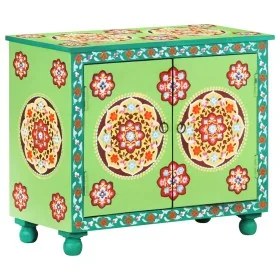 Aparador madera de mango pintado a mano multicolor 70x35x60 cm von , Sideboards - Ref: Foro24-321664, Preis: 182,82 €, Rabatt: %