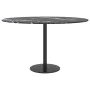 Tablero de mesa diseño mármol vidrio templado negro Ø70x0,8 cm by , Table tops - Ref: Foro24-322265, Price: 50,05 €, Discount: %