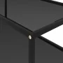 Mesa de centro vidrio templado negro 100x50x35 cm de , Mesas de centro - Ref: Foro24-322898, Precio: 73,81 €, Descuento: %