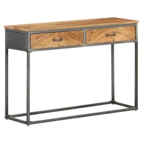 Mesa consola de madera maciza de acacia 110x35x75 cm by , Side tables - Ref: Foro24-323527, Price: 125,15 €, Discount: %