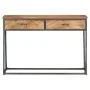 Mesa consola de madera maciza de acacia 110x35x75 cm by , Side tables - Ref: Foro24-323527, Price: 125,15 €, Discount: %