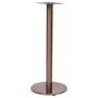 Pata de mesa de bistró acero inoxidable dorado Ø45x107 cm by , Table legs - Ref: Foro24-325443, Price: 110,11 €, Discount: %