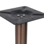 Pata de mesa de bistró acero inoxidable dorado Ø45x107 cm by , Table legs - Ref: Foro24-325443, Price: 110,11 €, Discount: %