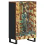 Aparador con cajón hierro y madera maciza reciclada 60x33x100cm by , Sideboards - Ref: Foro24-352935, Price: 165,41 €, Discou...