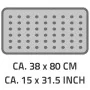 RIDDER Alfombrilla de baño antideslizante Playa 80x38 cm blanco 68301 von , Teppiche und Badematten - Ref: Foro24-421560, Pre...
