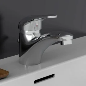 SCHÜTTE Grifo mezclador de lavabo CALVINO cromado by , Faucets - Ref: Foro24-438665, Price: 51,40 €, Discount: %