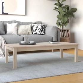 Mesa de centro de madera maciza de pino 110x50x30 cm von , Couchtisch - Ref: Foro24-814234, Preis: 61,88 €, Rabatt: %