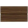 Mueble de lavabo madera de ingeniería roble marrón 80x38,5x45cm de , Muebles de baño - Ref: Foro24-815653, Precio: 63,07 €, D...