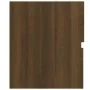 Mueble de lavabo madera de ingeniería roble marrón 80x38,5x45cm de , Muebles de baño - Ref: Foro24-815653, Precio: 63,07 €, D...