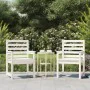 Sillas jardín 2 uds madera maciza pino blanco 60x48x91 cm by , Garden chairs - Ref: Foro24-824054, Price: 149,74 €, Discount: %