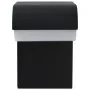 Lámpara LED de pared para jardín ovalada negra 9 W de , Iluminación de exterior - Ref: Foro24-45652, Precio: 33,17 €, Descuen...