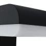 Lámpara LED de pared para jardín ovalada negra 9 W de , Iluminación de exterior - Ref: Foro24-45652, Precio: 33,17 €, Descuen...