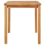 Mesa de comedor para jardín madera maciza de teca 120x70x77 cm de , Mesas de jardín - Ref: Foro24-49360, Precio: 300,70 €, De...