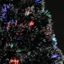 Árbol de Navidad con luces y soporte fibra óptica 240 cm by , Christmas trees - Ref: Foro24-284299, Price: 154,23 €, Discount: %