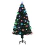 Árbol de Navidad con luces y soporte fibra óptica 150 cm by , Christmas trees - Ref: Foro24-284301, Price: 75,27 €, Discount: %