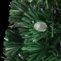 Árbol de Navidad con luces y soporte fibra óptica 150 cm by , Christmas trees - Ref: Foro24-284301, Price: 75,27 €, Discount: %
