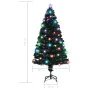 Árbol de Navidad con luces y soporte fibra óptica 150 cm by , Christmas trees - Ref: Foro24-284301, Price: 75,27 €, Discount: %