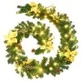Guirnalda de Navidad con luces LED PVC verde 2,7 m de , Luces de Navidad - Ref: Foro24-320970, Precio: 31,54 €, Descuento: %