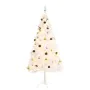 Árbol de Navidad preiluminado con luces y bolas blanco 180 cm de , Arboles de navidad - Ref: Foro24-321503, Precio: 64,25 €, ...