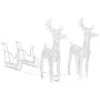 Reno y trineo adorno navideño 160 LEDs acrílico 130 cm de , Luces de Navidad - Ref: Foro24-328514, Precio: 97,56 €, Descuento: %