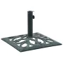 Base de sombrilla de hierro fundido verde 12 kg 49 cm de vidaXL, Bases para sombrillas - Ref: Foro24-47866, Precio: 67,99 €, ...