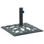Green cast iron parasol base 12 kg 49 cm by vidaXL, Umbrella bases - Ref: Foro24-47866, Price: 69,33 €, Discount: %