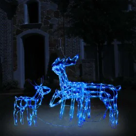 Renos de Navidad de luces 229 LEDs 3 piezas by , Christmas lights - Ref: Foro24-328540, Price: 106,99 €, Discount: %