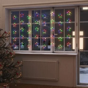 Cortina de luces estrellas 200 LEDs de colores 8 funciones de , Luces de Navidad - Ref: Foro24-328805, Precio: 19,24 €, Descu...