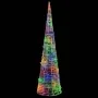 Pirámide decorativa cono acrílico luces LED de colores 120 cm by , Christmas lights - Ref: Foro24-329808, Price: 88,17 €, Dis...