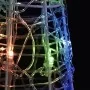 Pirámide decorativa cono acrílico luces LED de colores 120 cm by , Christmas lights - Ref: Foro24-329808, Price: 88,17 €, Dis...