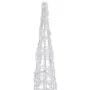 Pirámide decorativa cono acrílico luces LED de colores 120 cm by , Christmas lights - Ref: Foro24-329808, Price: 88,17 €, Dis...