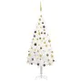 Árbol de Navidad preiluminado con luces y bolas blanco 180 cm by , Christmas trees - Ref: Foro24-3077548, Price: 138,24 €, Di...