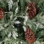 Árbol de Navidad con luces y piñas PVC PE verde y blanco 195 cm by , Christmas trees - Ref: Foro24-3094565, Price: 175,90 €, ...